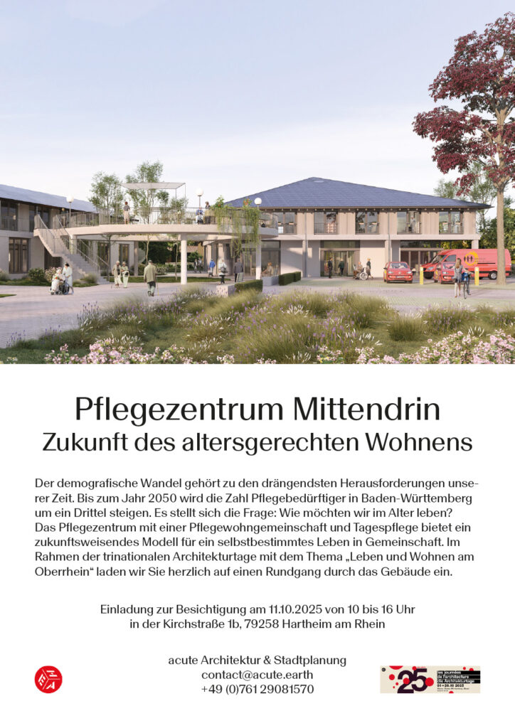 einladung besichtigung pflegezentrum mittendrin